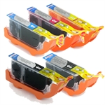 Q-Nomic Pack ahorro PGI525 + CLI526 x 5 colores | QNB-PGI525-CLI526-5